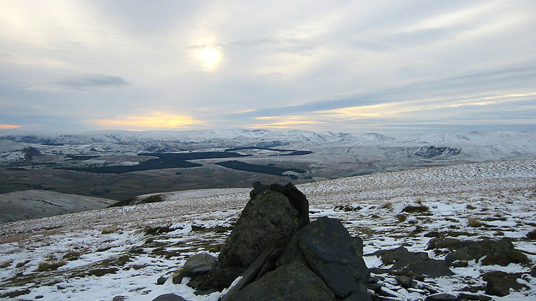 Eastern fells from Bannerdale Crags Eastern fells from Bannerdale Crags