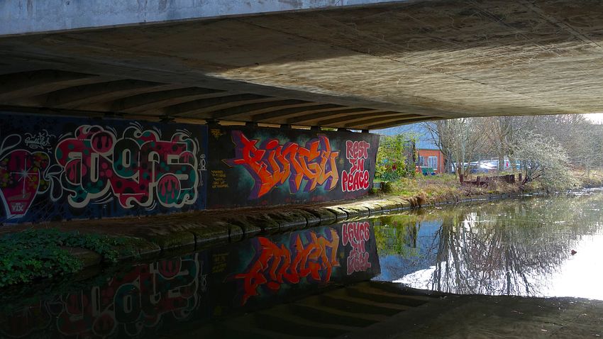 Trafford Park rail bridge