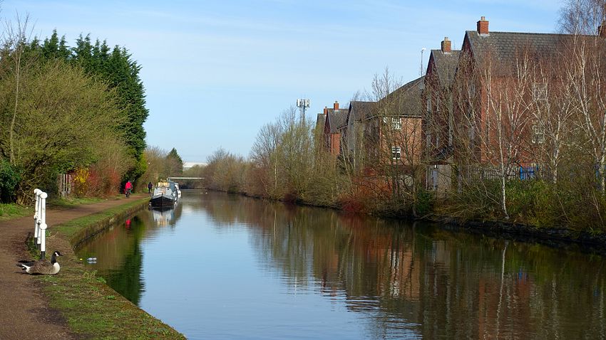 Approaching Stretford