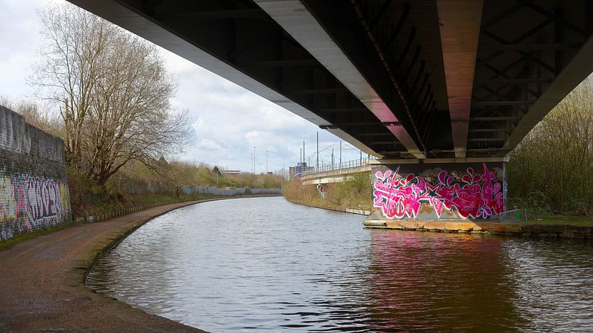 Pomona Metrolink Bridge