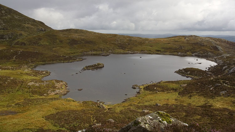 Llyn y Foel from Daear Ddu
