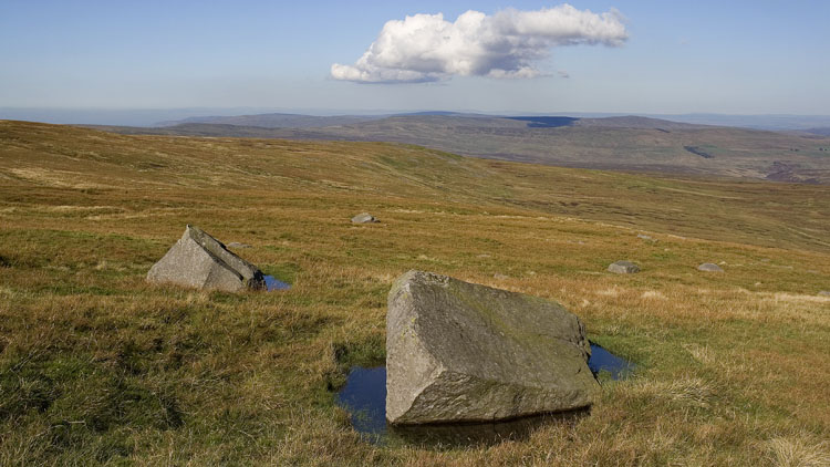 The Gilderdale fells from Cross Fell