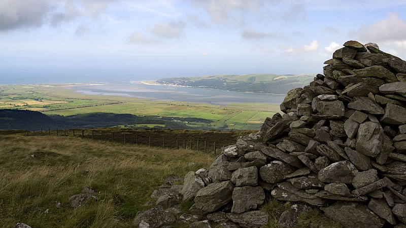 Dyfi estuary from Foel Goch