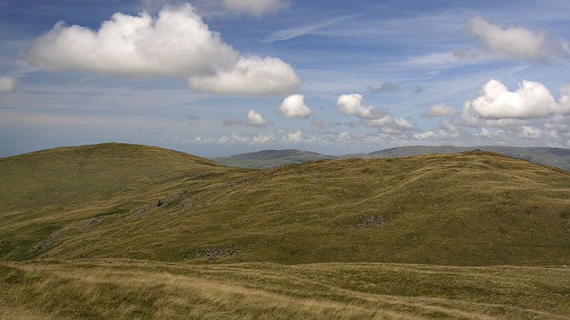 Foel Goch & Esgair Foel-ddu from Moel y Llyn