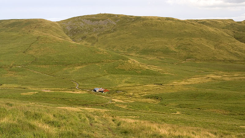 Hyddgen valley and Carn Hyddgen
