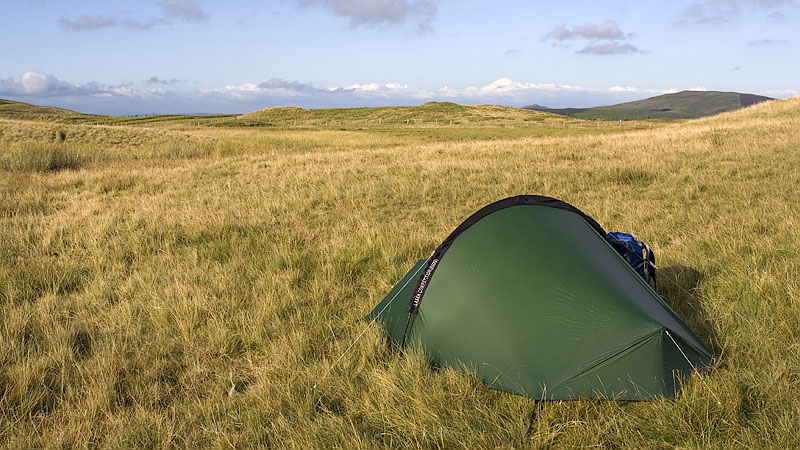Pitch near Foel Grafiau