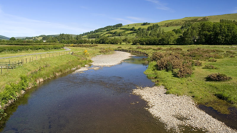 The Wye at Llangurig