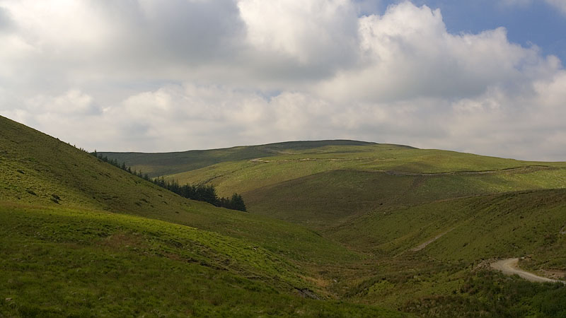 Y Foel from the hill track