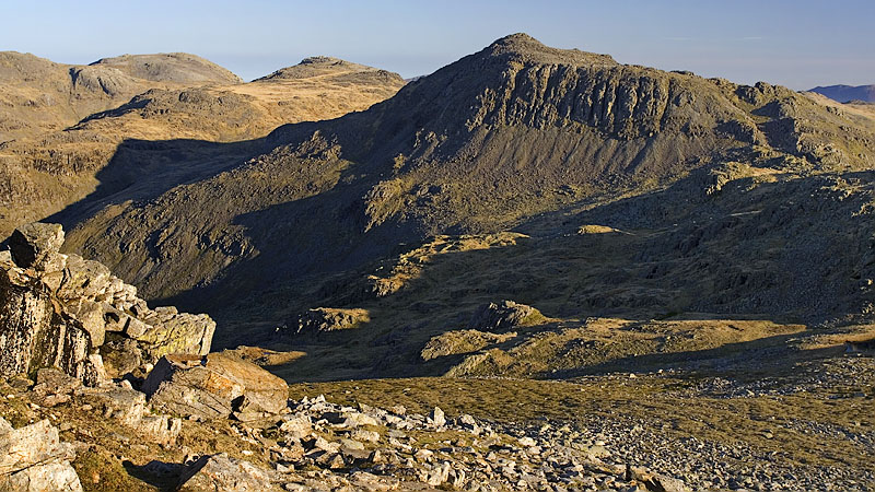 Bow Fell from Crinkle Crags