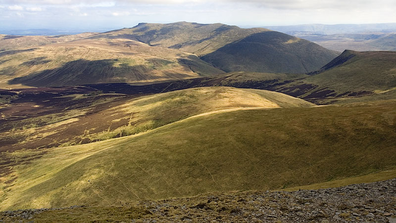 View to Blencathra from Skiddaw
