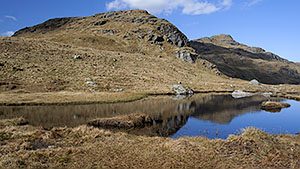 Bealach below The Brack