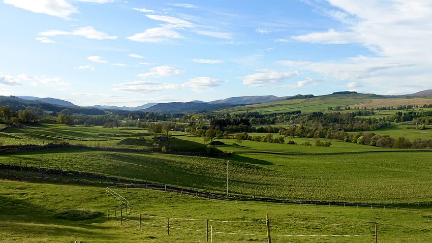 Strathardle view from near Cultalonie