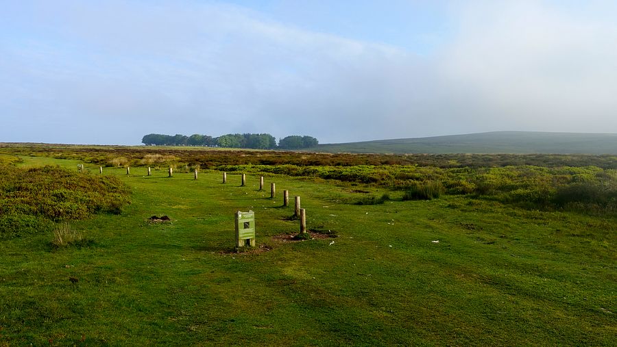 Bronze Age barrow on Round Hill Bronze Age barrow on Round Hill