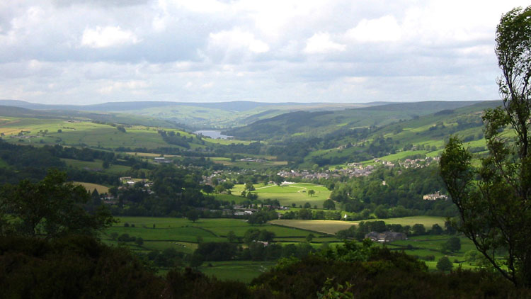 Gouthwaite Reservoir from the East