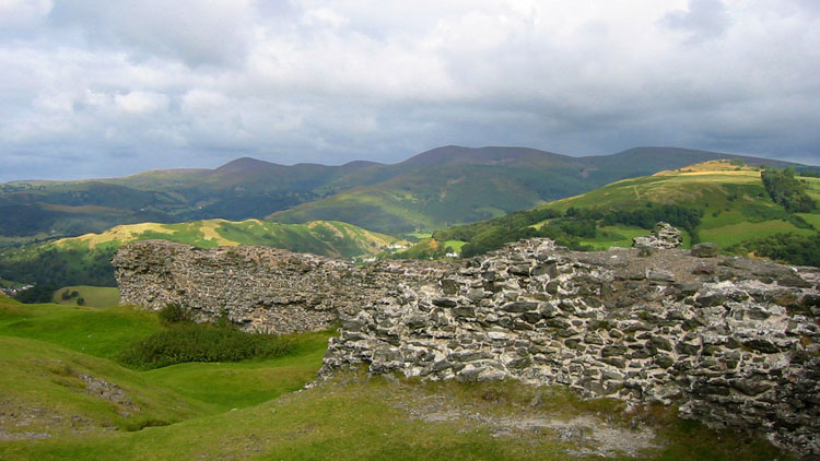 Castell Dinas Bran  & Llantysilio ridge