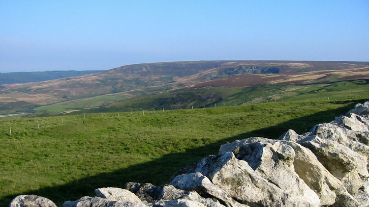 View from the Hambleton Drove Road