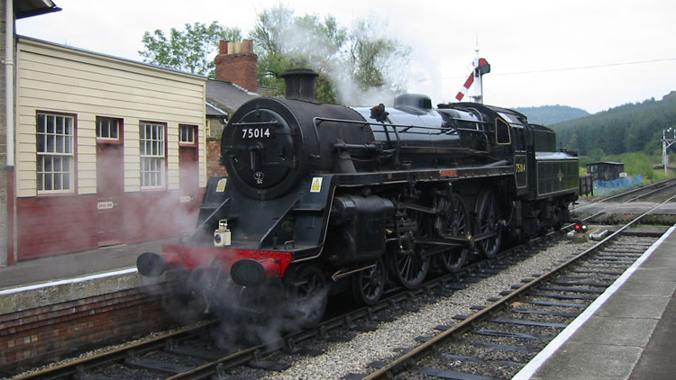 'Braveheart' at Levisham station