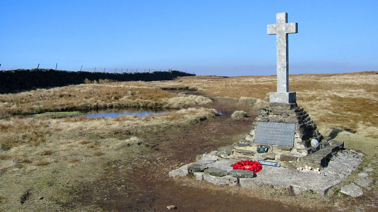 Buckden Pike Memorial Cross