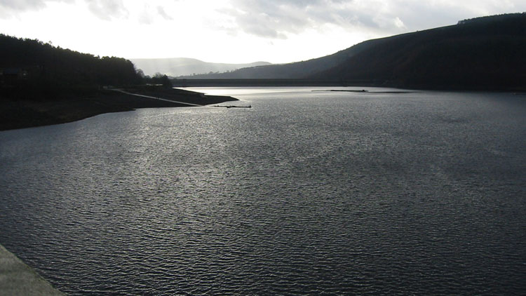 Ladybower reservoir