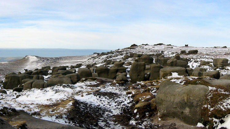 The Woolpacks with Pym's Chair on the horizon