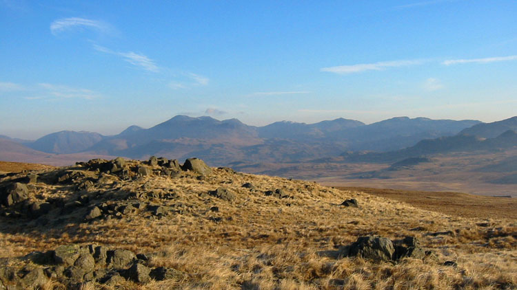 The Central fells from the ridge