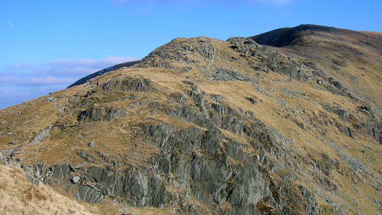 Looking back to Harter Fell