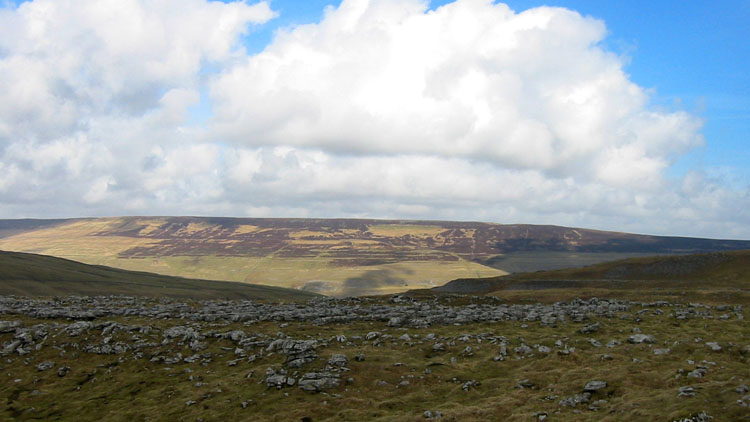 Limestone pavement and Birks Fell 