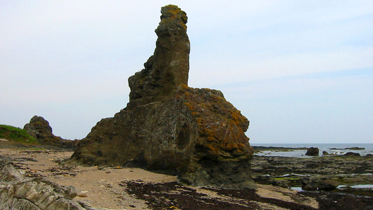 The Rock & Spindle at Kinkell Ness