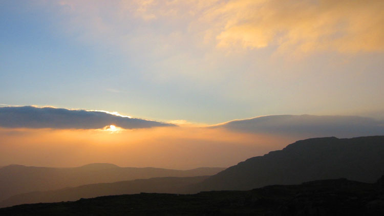 Evening sky from Craig Wion