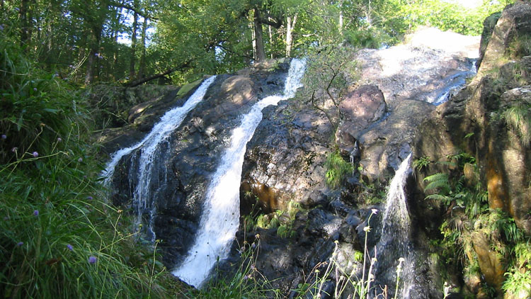 Rhaeadr Du falls