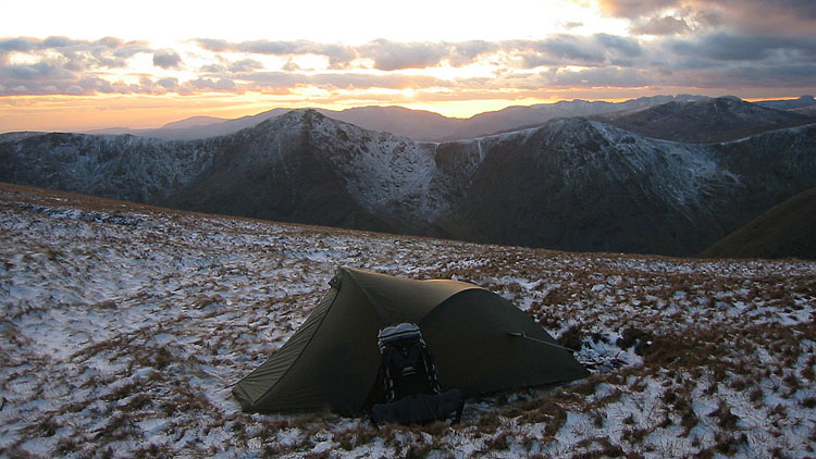 Pitch on Harter Fell