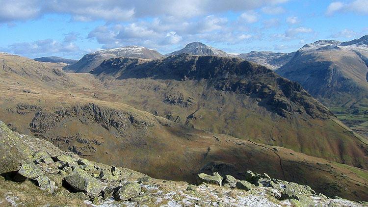 Yewbarrow from Middle Fell