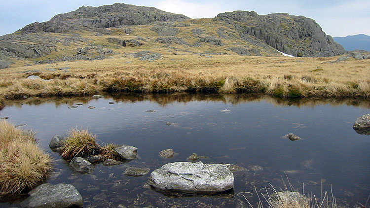 Cold Pike from ridge tarn