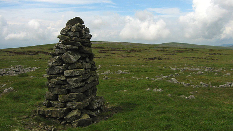 Currick and pool on Cross Fell