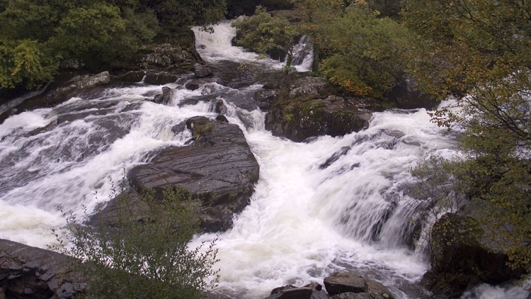 Waterfalls on Afon Ogwen