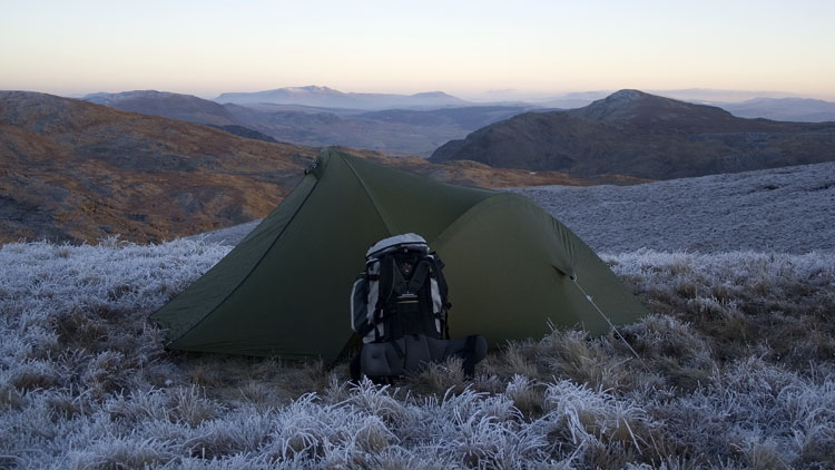 Pitch on Cnicht ridge