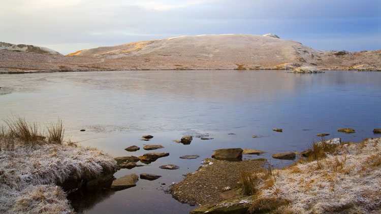Llyn yr Adar & end of Cnicht ridge