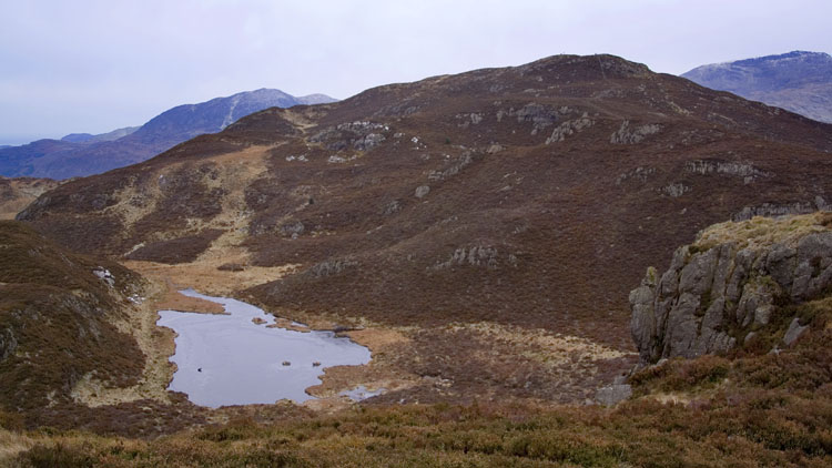 Approaching Moel y Dyniewyd