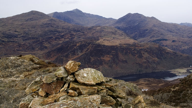 Snowdon from Moel y Dyniewyd