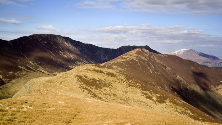 The Ard Crags ridge
