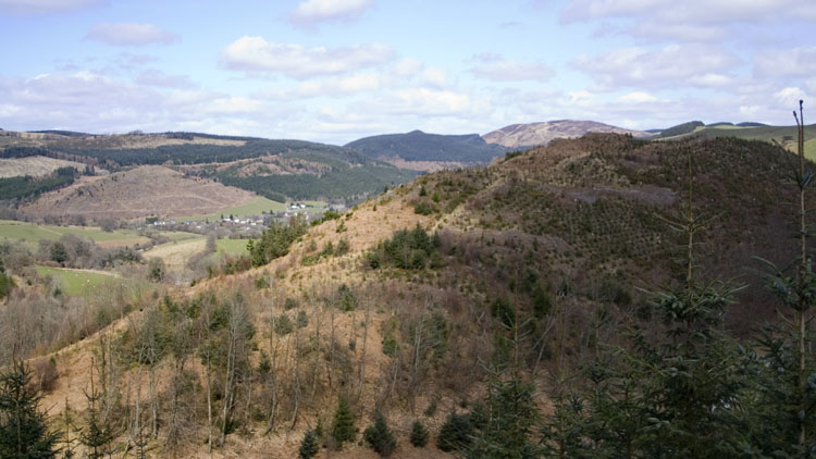 Rhialgwm from Owain Glyndwr's Way