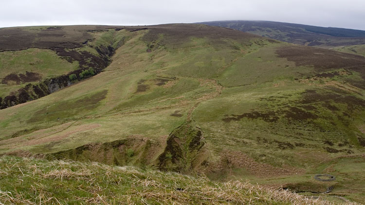 Bloodybush Edge from Shielcleugh Edge