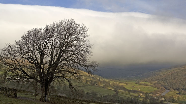 Dense cloud layer in Swaledale