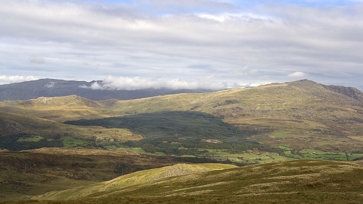 View from Moel Farlwyd