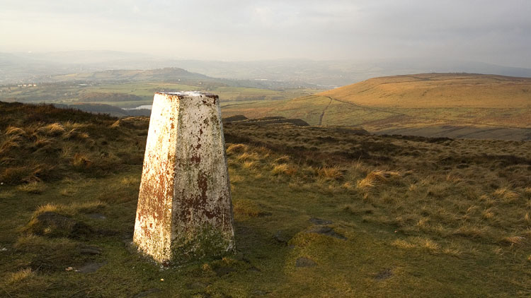 Cock Hill trig point