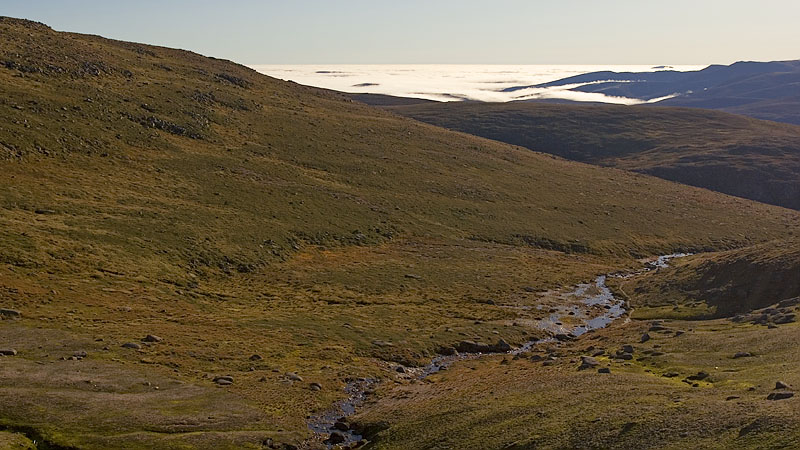 Inversion east of Cairn Gorm Inversion east of Cairn Gorm
