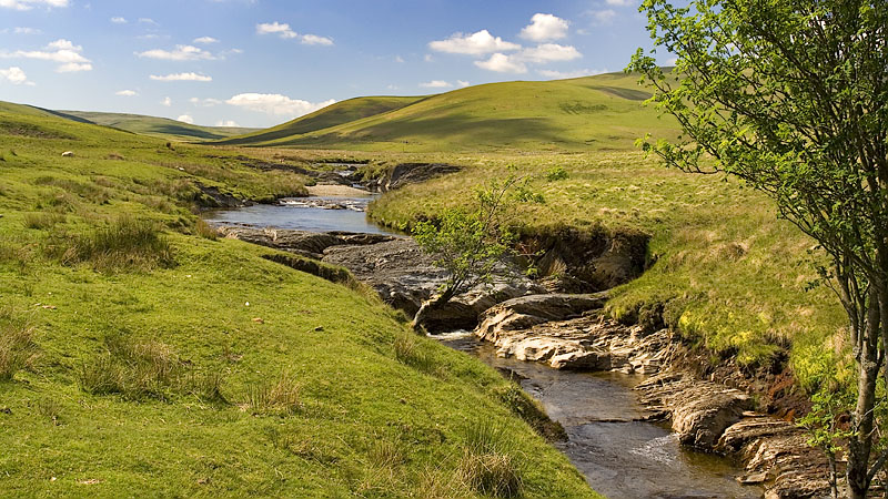 The Afon Elan from Pont ar Elan