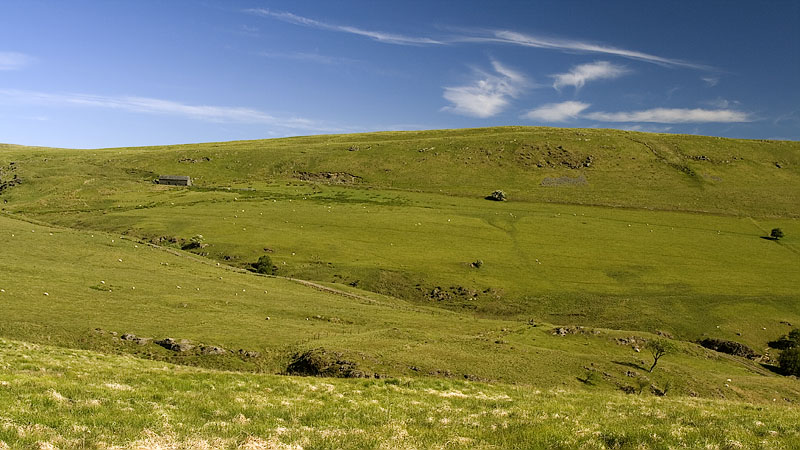 Cefn Cwm-coel from Cefn Llanerchi track