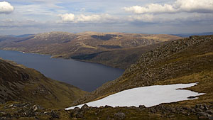Loch Ericht from Sron Coire na h-Iolaire
