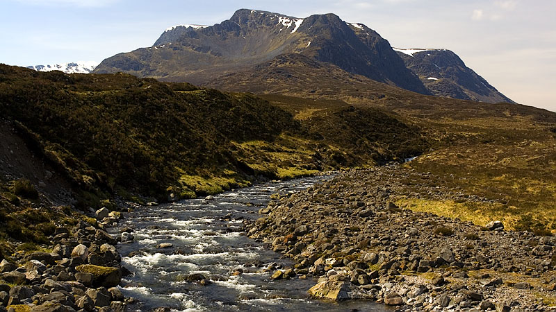 Ben Alder from near Culra Lodge Ben Alder from near Culra Lodge